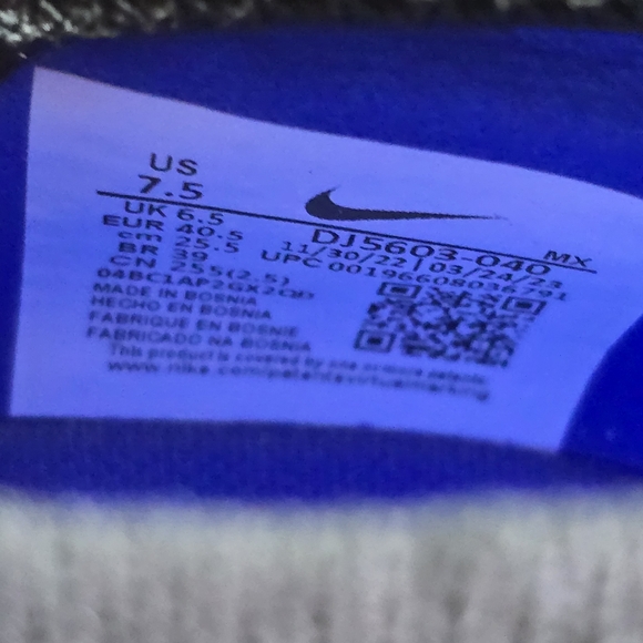 Size 7.5 Nike Zoom Mercurial Vapor 15 Pro‎ Shadow Pack Soccer Cleats DJ5603-040 - Picture 8 of 8